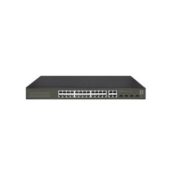 Levelone Ges-2128 Switch Gestionado L2 Gigabit Ethernet (10/100/1000) Negro