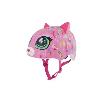 Casco C-preme Raskullz Toddler 3 Gato Rosa