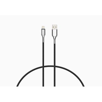 Cygnett Cy2669pccal Cable De Conector Lightning 1 M Negro, Acero Inoxidable