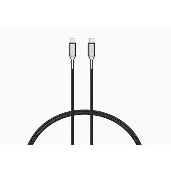 Cygnett Cy2678pctyc Cable Usb 2 M Usb 2.0 Usb C Negro, Acero Inoxidable