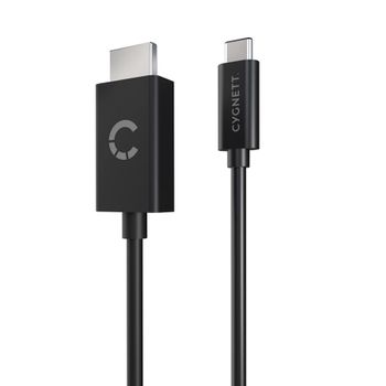 Cygnett Cy3305hdmic Adaptador De Cable De Vídeo 1,8 M Usb Tipo C Hdmi Negro