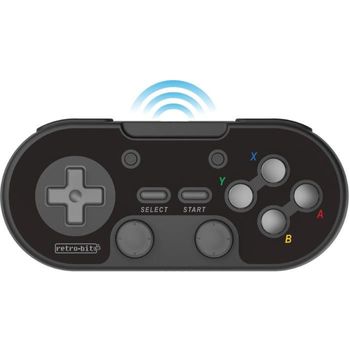 Controlador Inalámbrico Retrobit Legacy 16 - Negro