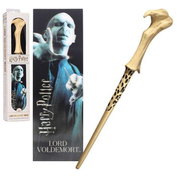 Replica Harry Potter Varita Magica Lord Voldemort Con Marcapaginas 3d