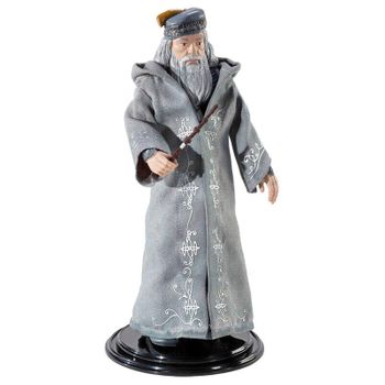 Figura Maleable Bendyfigs Dumbledore Con Varita Harry Potter