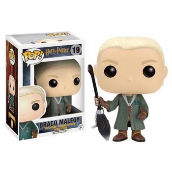 Figura Pop Harry Potter Draco Malfoy Quidditch Exclusive