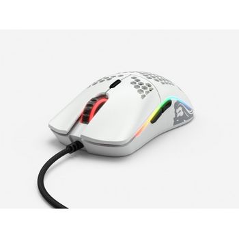 Glorious Pc Gaming Race - Model O- Ratón Mano Derecha Usb Tipo A Óptico 3200 Dpi - Gom-white