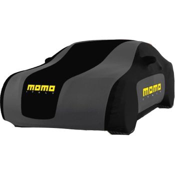 Cc002ll - Cubre Coches Momo Traspirable Interior-exterior 3 Capas Talla L 433-457 Cm Largo Total