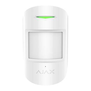 Combiprotect Detector Inalámbrico De Movimiento Y Rotura De Cristal - Blanco - Ajax