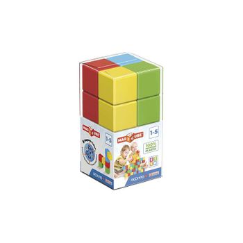Geomag Magicube Green Bloques Construcción  8 Cubos De Colores (toy Partner - 00054)