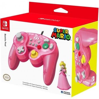 Manette Smash Bros Peach Pour Switch