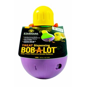 Tentempié Bob-a-lot Talla: Grande - 21 Cm. Color: Amarillo Y Morado