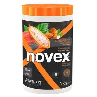 Novex Superhairfood Cacao Y Almendras Mascarilla Capilar 400 Gr