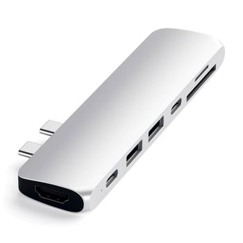 Hub Satechi Usb Tipo-c Pro Plateado