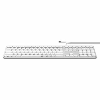 Satechi St-amwks Teclado Usb Qwerty Inglés De Ee. Uu. Plata