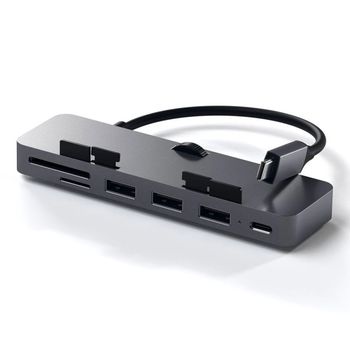 Hub Satechi Usb Tipo-c Clamp Hub Pro Gris Espacial