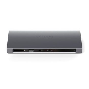 Satechi St-uct4dm Base Para Portátil Y Replicador De Puertos Alámbrico Thunderbolt 4