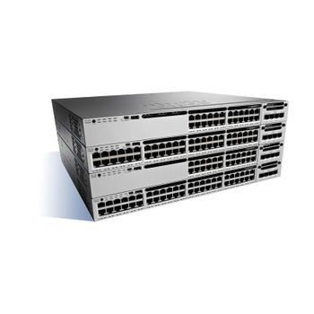 Cisco - Catalyst Ws-c3850-24p-s Gestionado Energía Sobre Ethernet (poe) Negro, Gris Switch