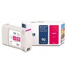 Hewlett Packard Cartucho Inyeccion Tinta Magenta 90 400ml De