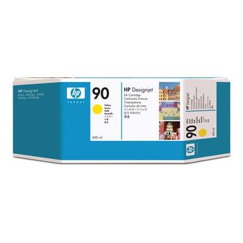 Hp Cartucho De Tinta Designjet 90 Amarillo De 400 Ml