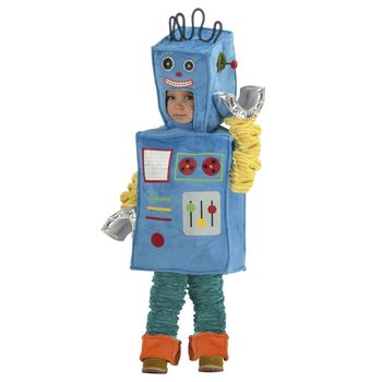 Disfraz De Robot Azul Infantil