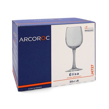 Copas Arcoroc Elisa Agua 6 Unidades 30 Cl