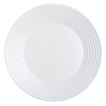 Plato Llano Luminarc Harena Blanco Vidrio (27 Cm)