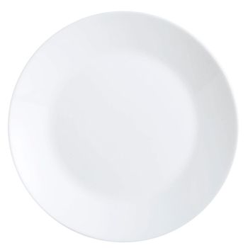 Arcopal Vajilla blanca completa para 6 personas 24 piezas, 6 platos llanos,  6 platos hondos, 6 platos postre y 6 mugs, Multicolor, 24 piezas :  : Hogar y cocina