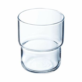 Set De Vasos Arcoroc Log Transparente 6 Piezas (27 Cl)