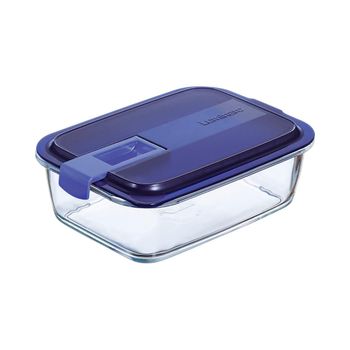 Recipiente Rectangular Hermético Vidrio Easy Box 122cl