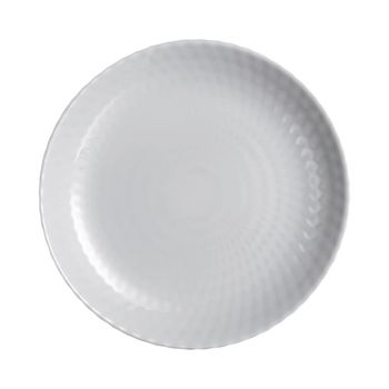 Plato Postre Vidrio Pampille Granit 19cm