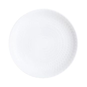 Plato Postre Opal Pampille Blanco 19cm