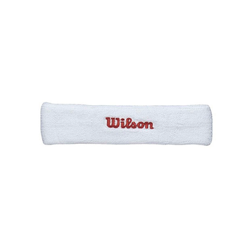 Cinta Para La Cabeza Wilson Blanca Con Logo