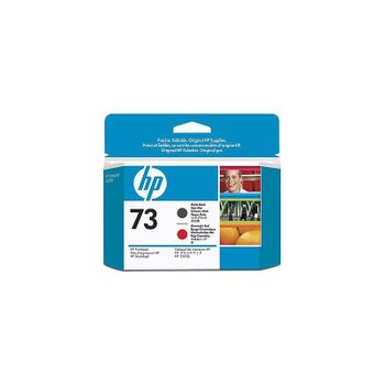 Hp - Cabezal De Impresión Designjet 73 Negro Mate/rojo Cromático