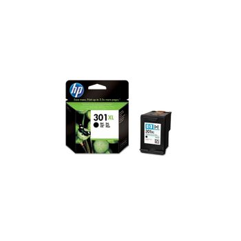 Hp - Cartucho De Tinta Original 301xl De Alta Capacidad Negro