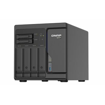 Almacenamiento En Red Nas Qnap Ts-h686-d1602-8g     Negro 8 Gb