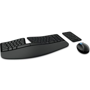 Microsoft L5v-00013 Tastiera Mouse Incluso Usb Qwerty Italiano Nero