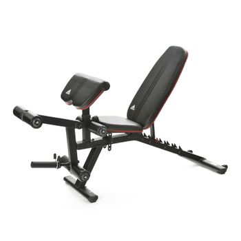 Banco Ajustable Adidas Utility Bench Con Leg Dev Y Pr Padbanco - 6 Posiciones - Con Curl Biceps -10007089