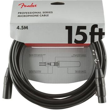 Fender Pro 4,5m Cable Micrófono