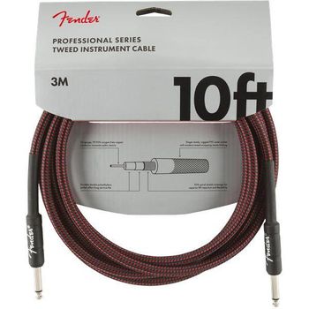 Fender Pro 3m Cable Instrumentos Red Tweed