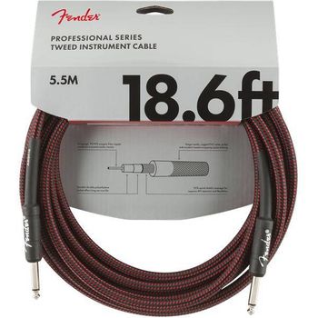 Fender Pro 5,5m Cable Instrumentos Red Twd