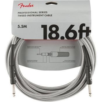 Fender Pro 5,5m Cable Instrumentos Wht Twd