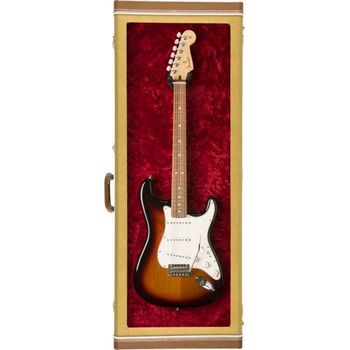 Fender Display Case Guitar Estuche Pantalla Tweed