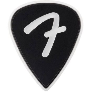 Fender 'f' Grip 351 Pack 3 Púas Guitarra Negro