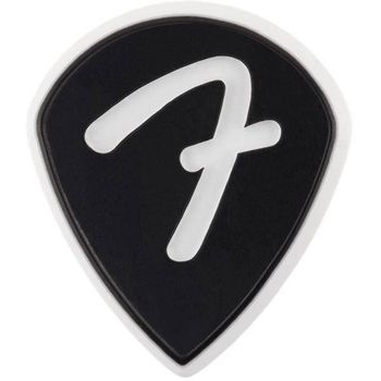 Fender 'f' Grip 551 Pack 3 Púas Guitarra Negro