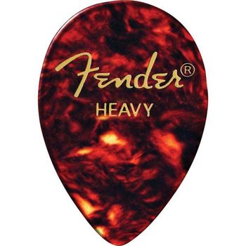 Fender 358 Shape Shell Heavy Pack 12 Púas