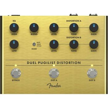 Fender Duel Pugilist Distortion Pedal Guitarra