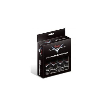 Kit Limpieza Guitarra Fender Pack 4 Productos