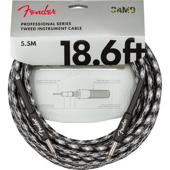 Fender Professional Cable Guit 5,5m Camuflaje Gris