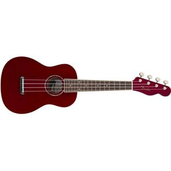 Fender Zuma Concert Ukelele Candy Apple Red