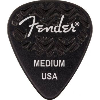 Fender 351 Shape Black Medium 6 Púas